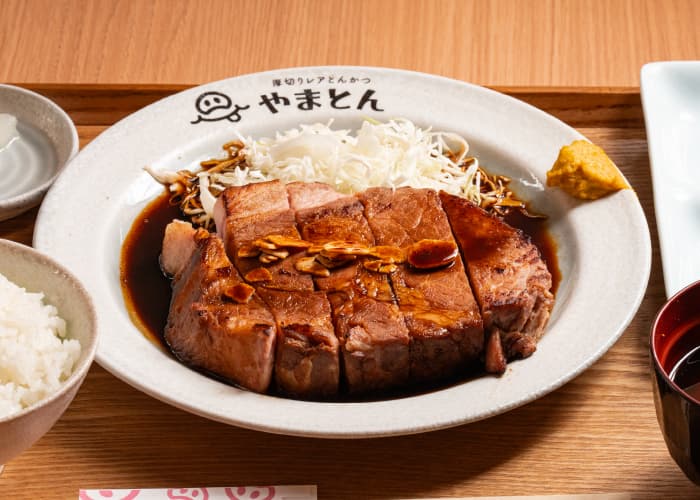 厚切りレアとんてき